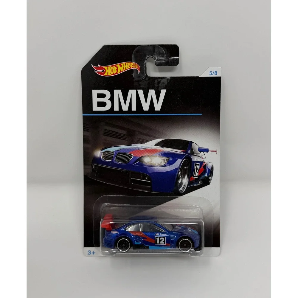 Hot Wheels BMW M3 GT2 Blue 5/8 2016 BMW Series Diecast Car DJM84